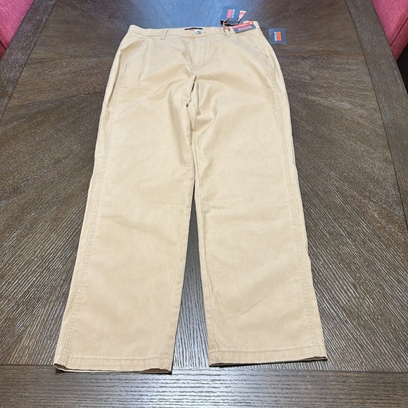 NWT Bass Outdoor Women's Stretch-Canvas Anywhere Pants, Irish Cream, Size‎ 8 - Picture 7 of 13